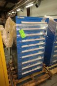 Stanley Vidmar Shop Cabinet, with 10-Slide Out Drawers (Unit-C-68) (MDG-W671) (LOCATED IN