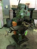 Van Norman Vertical Milling Machine, Model 12, S/N 9115, with 37-1/2