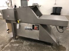 Hydrauflake Combination Meat Block Flaker & Slicer, Model 2501, 10-Cycle Slice Blades Mounted on