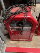 Lincoln electric AC-225 Arc Welder, with Assorted Welding Supplies Including Protective Masks,