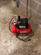 Central Pneumatic Air Compressor, 100 PSI, 1/3 HP, 3 Gallon