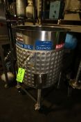 Permasan 100 Gal. Jacketed S/S Tank, S/N 31918, Mounted on S/S Portable Frame (NOTE: Missing (1)