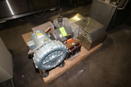 Baldor 4.5 hp Blower, wth S/S Air Unit, 10 hp Baldor Motor (LOCATED IN FT. WORTH, TX)