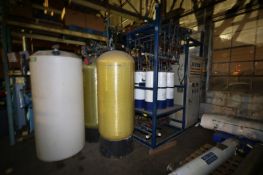 Omexell Water Treatment System, with (6) Dew Electrodeionization Vessels, with (5) Tube RO System