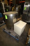 S/S 110 Gal. Vessel, with Fume Fighter Fume System, Tank Dims.: 37
