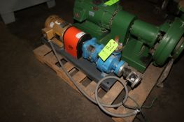 Summit 3 hp Pump, M/N 2196STO, S/N 01202519, Size 1 x 1.5-6, with 3450 RPM Baldor 230/460 Volts (