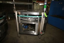 Hoppmann Centrifugal Feeder, M/N FS/40, Mounted on S/S Frame with Hinge Lids (LOCATED IN FT.