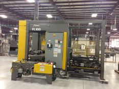 2004 Columbia FL100 Low Level Palletizer, Including Pallet Dispenser, Allen Bradley SLC 5/03 CPU,