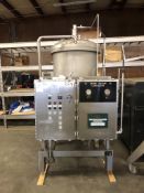 Crown Cork & Seal Century Carbonator, S/S frame, S/N: 0125-D-JD, Dims: 5ft L x 4-1/2ft W x 9ft H,