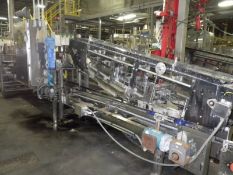 Hartness Model 2650 Continuous Motion Case Packer, S/N: 26-150, Setup to run 1L with module. Asset