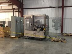 Krones 18 Station Roll Fed Labeler, Includes On- Board Glue Pod, Set-Up with 11 oz. Change Parts,