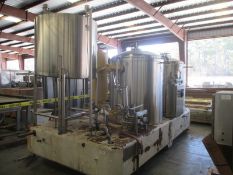 Mojonnier Carbo Cooler-88-60, Q Flow mix Hot water capable, MicroMotion Flow Meter with Controls,