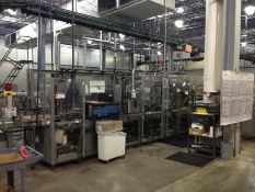 Douglas Tray Former Packer, Year 2002, S/N: M4814, Currently Setup for 16oz and 32oz PET 12/24