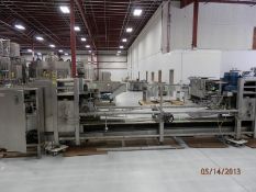 5 X 20ft Long Low In Low Out Gripper Rinser, S/S Frame, S/N: 41504-92, Includes Control Panel,