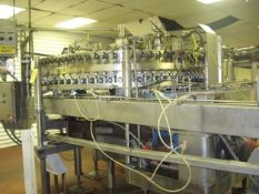 Meyer 78 Valve Can Filler, Last Ran 202/211 Cans, Dims: 10ft L x 8ft W x 7ft H, Speed 1300 CPM,
