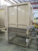 Klippenstein Independent Pallet Stacker, Model CSK894, S/N: 13709, Dims: 7-1/2 ft L x 5 ft W x 7 ft,