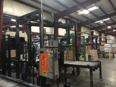 Orion MA44 Rotary Arm Pallet Wrapper, S/N: 4054162, Allen Bradley PLC Controlled, Includes Wrap