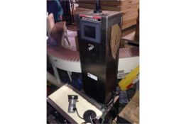 2002 All-Fill Check Weigher, S/N: 980087 S/S Frame, CEREBUS IV: versatile strain gauge load cell, Up