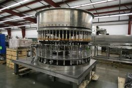 Horix 64 Valve Filler, S/S Package, S/N: 102, Dims: 9 ft 6 in L x 7 ft 1 in W x 7 ft 10 in H,