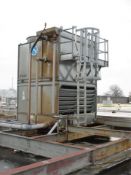 BAC FXV-432 73-Ton Closed Circuit Cooling Tower, S/N U071770401, Speed: 73 Ton, Electricity: 460V