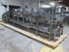 Hartness Model 2600 Continuous Motion Case Packer, S/N: 26-122, Setup for 20 oz,  Asset Number: 2478
