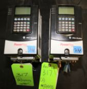 Allen Bradley PowerFlex 70, 2hp VFDs, Cat # 20A-D3P4A0AYNNNCO, Series A, 480V, 3 Phase (W865)