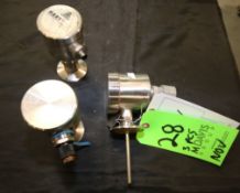 3 Piece Assorted Anderson S/S Sensors, (1) Temperature Sensor with Digital Read Out, (2) Pressure