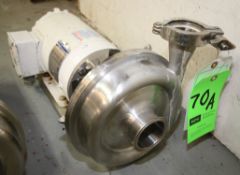 Alfa Laval 1.5 hp Centrifugal Pump, Model 9634088213 with 2.5