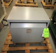 Siemens 45 KVA Transformer, Cat. #3F1Y045, Primary Volts - 480 Delta, Secondary Volts - 240 - 120,