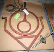 Alfa Laval Separator / Centrifuge Service Tooling (6) pieces P/N #'s Disc Stack Removal Tool