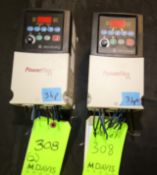 Allen Bradley PowerFlex 4, 3hp VFDs, Cat # 22A-D6P0N104, Series A, 380-480V, 3 Phase (W856)