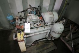 7.5 hp @ 1755 RPM Hydraulic Pump with Resevoir, with Supervane Pump Model PSV PNCO 20HRM 11, 230/460