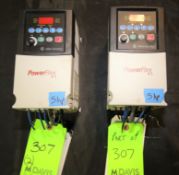 Allen Bradley PowerFlex 4, 5hp VFDs, Cat # 22A-D8P7N104, Series A, 380-480V, 3 Phase (W855)