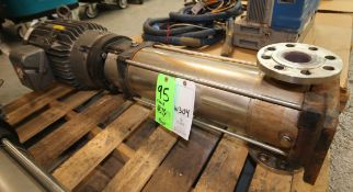 Ebara Vertical Multistage Pump, Model EVMU/A 18 10, with 2