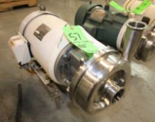 Alfa Laval 10 HP Centrifugal Pump, Model 9534080528, S/N 810960, with 2