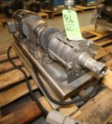 Eastern 5 HP Centrifugal Pump, with GE 3480 RPM Motor, 230/460V 3 Phase, Mounted on S/S Frame (W753)