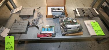Lot of Assorted Allen Bradley SLC500 Accessories, Includes (2) DH-485 Link Couplers Cat #1747-