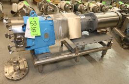Waukesha Posive Displacement Pump, Model 130, S/N 4111178 06, 3