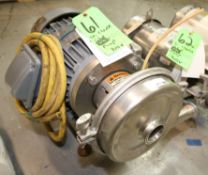Tri Clover 5 HP Centrifugal Pump, with 2