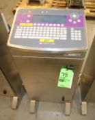 2013 Markem Imaje Ink Jet Coder/Printer, Model 9040, S/N US13140033, with Head (W747) Rigging/