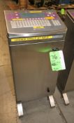 2014 Markem Imaje Ink Jet Coder/Printer, Model 9040 SI, S/N FR14150096, with Head (W745) Rigging/
