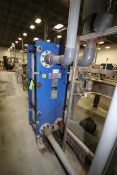APV Plate Press Heat Exchanger, M/N 0055 65-10, S/N 2003300300636, with (121) Plates, 284 - 5