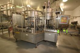 BULK BID: U.S. BOTTLERS FILLING & CAPPING SYSTEM, WITH S/S HOPPER WITH S/S ORIENTER, INCLUDES LOTS