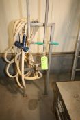 Hot & Cold Hose Stations, with Hose and Spray Nozzle