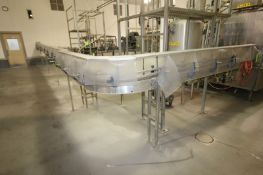 3-Sections of S/S Product Conveyor, Total Feet: Aprox. 86', with (2) Drives (1-S/S Clade), with S/