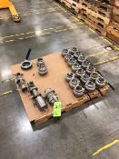 Pallet of Assorted S/S Valves, Including (17) S/S Butterfly Valves, (1) Air Valve, and (2) S/S Check