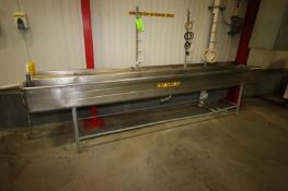 S/S COP Tank , with Racks, Internal Dims.: Aprox. 145