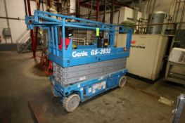 Genie Electric Sky Jack, M/N GS-2632, with 87-1/2