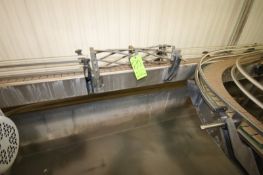 2-Sections of S/S Product Conveyor, Total Feet: Aprox. 61', with (2) Drives, S/S Legs and Aprox. 4-