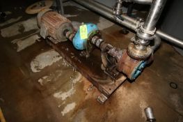 Viking 15 hp Positive Displacement Pump, M/N LL124, S/N 1408879, with Teco 1750 RPM Motor